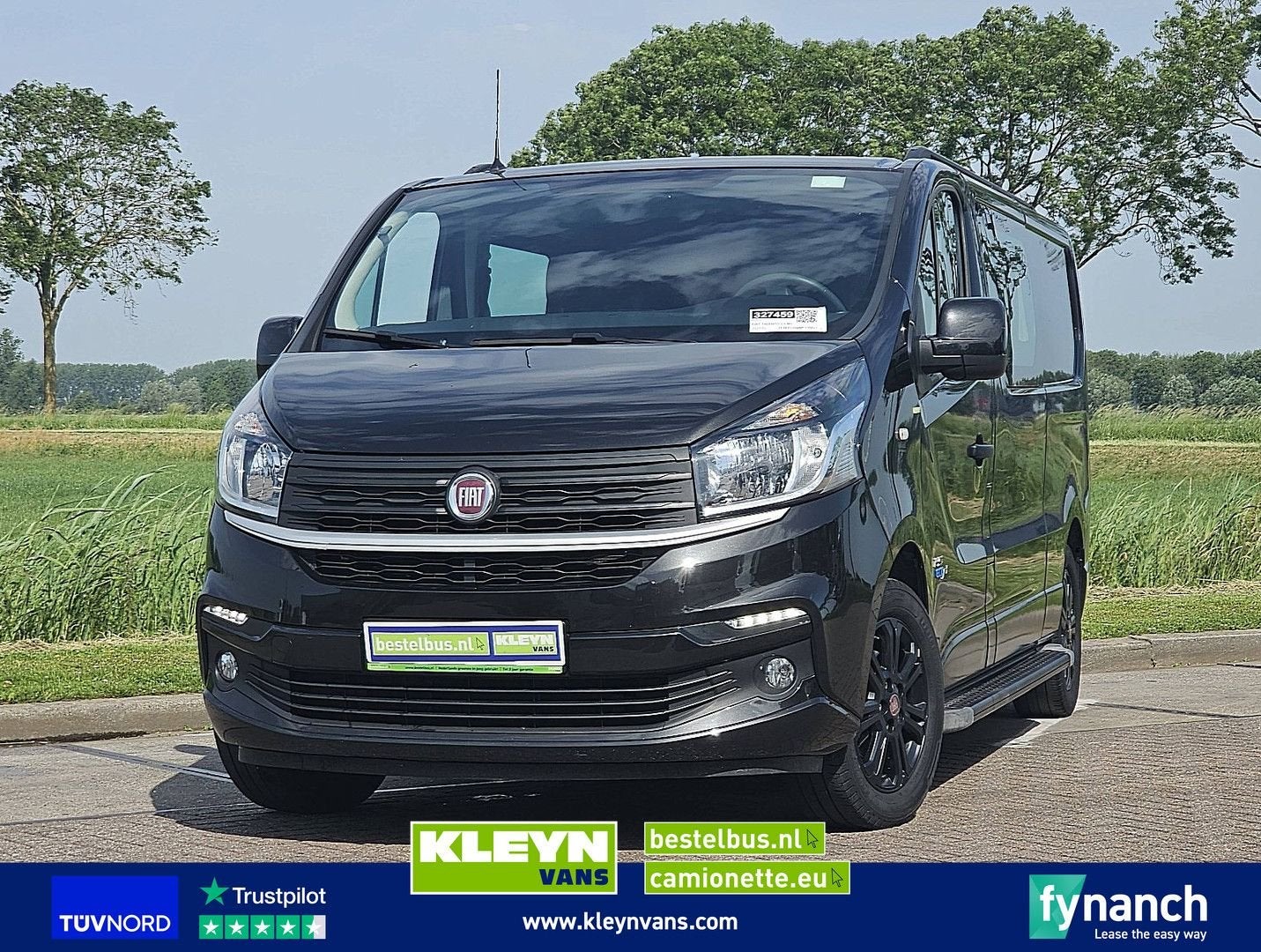 Fiat TALENTO 2.0 MJ ac dc EURO6, Zwart, Bedrijf, Cruise Control, Handgeschakeld
