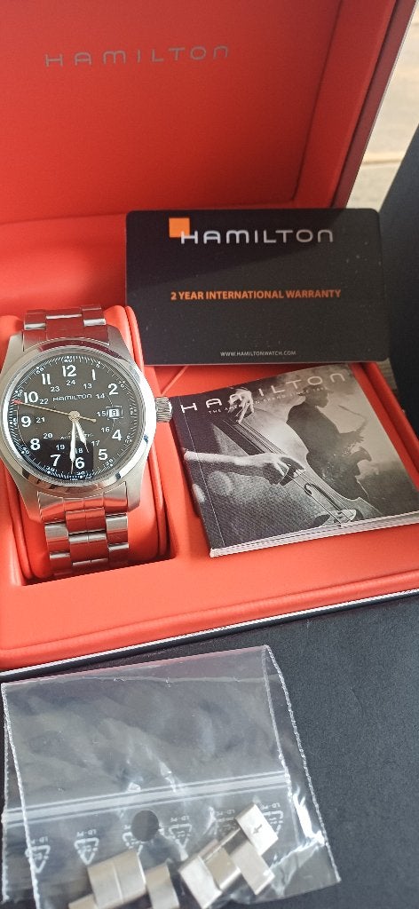 Hamilton kakhi  automatique, Bijoux, Sacs & Beauté, Montre-bracelet, Enlèvement, Acier, Acier