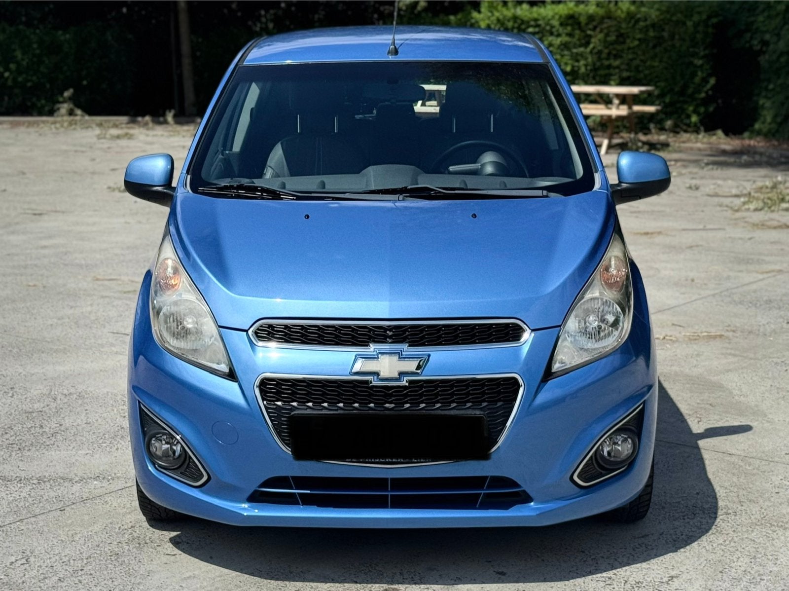 Chevrolet Spark 1.0 Benzine 41.000km, Auto's, Blauw, Leder en Stof, Lederen bekleding, Bedrijf