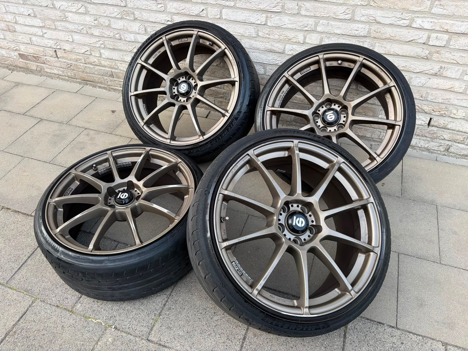 Sparco 19inch 5x112 velgen met banden, Enlèvement, Pneus et Jantes