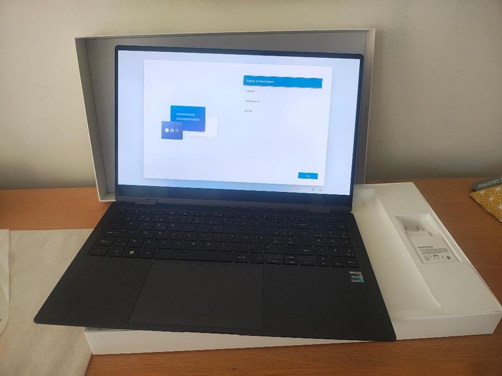 Samsung Galaxy Book2 Pro 360 15 NP950QED, Computers en Software, Windows Laptops, Ophalen, 2 tot 3 Ghz, 15 inch, Core i7