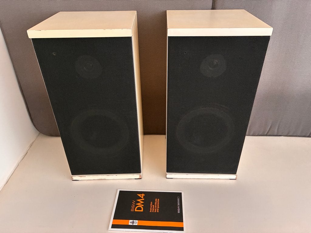 B&W Bowers & Wilkins DM4 - White Edition, Ophalen, Gebruikt, 60 tot 120 watt, Bowers & Wilkins (B&W)