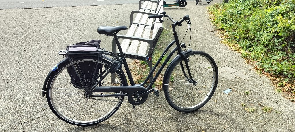 Damesfiets, Ophalen