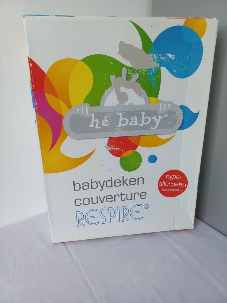 Hé baby fleece polaire respirante hypoallergénique, Neuf, Garçon ou Fille, Enlèvement ou Envoi, Couverture ou Couette