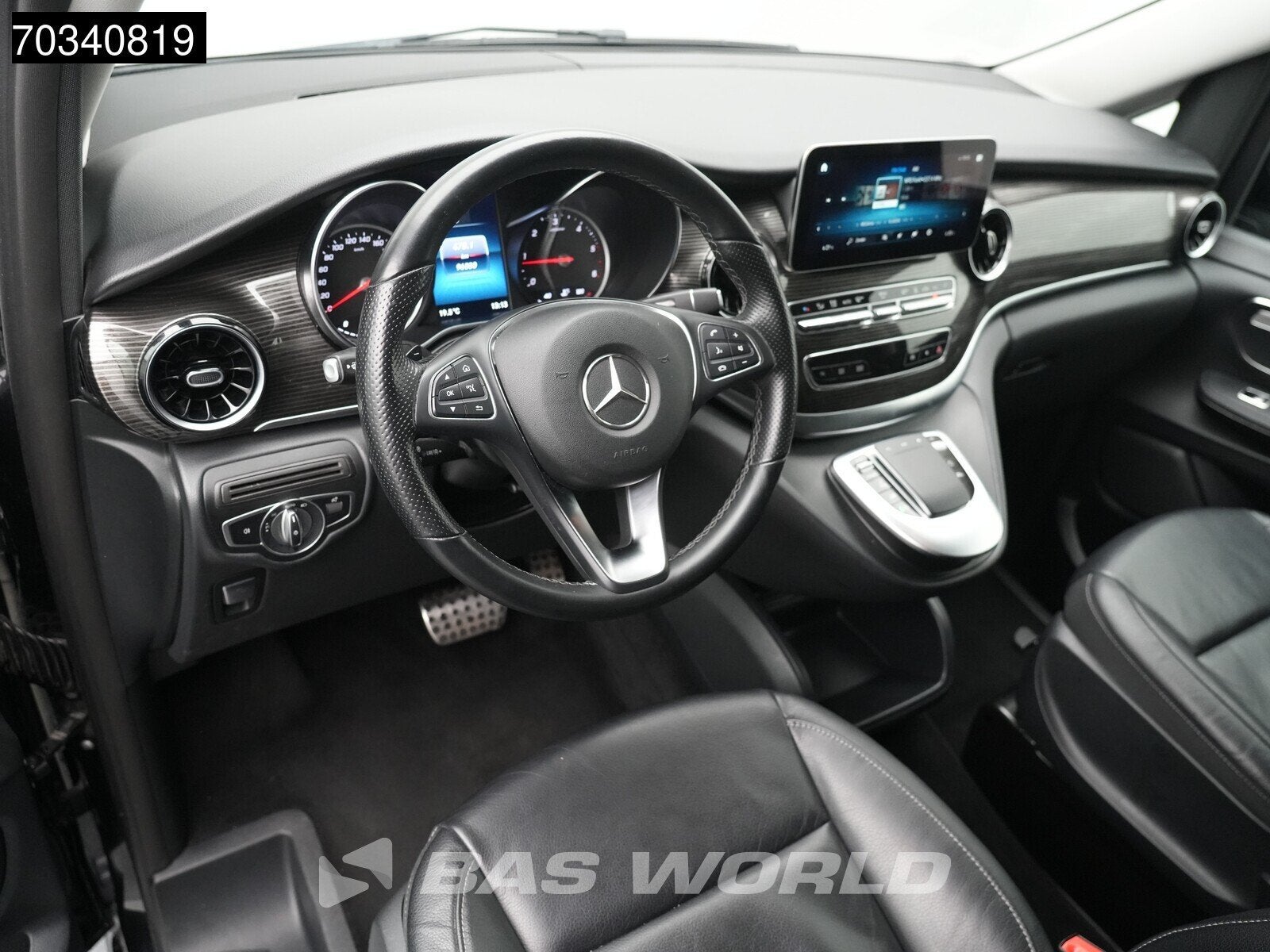 Mercedes V-Klasse 250 Automaat XL Personenvervoer AC/Climate, Auto's, Automaat, Gebruikt, Euro 6, 4 cilinders