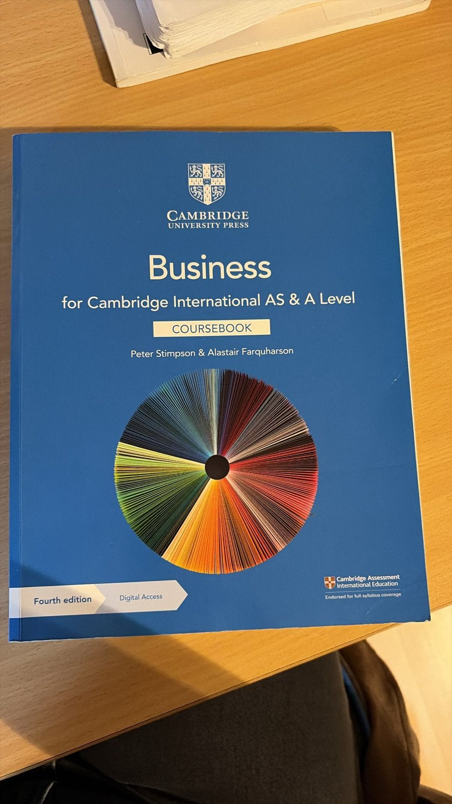 Business for cambridge international AS &A level, Livres, Langue | Anglais, Enlèvement, Utilisé