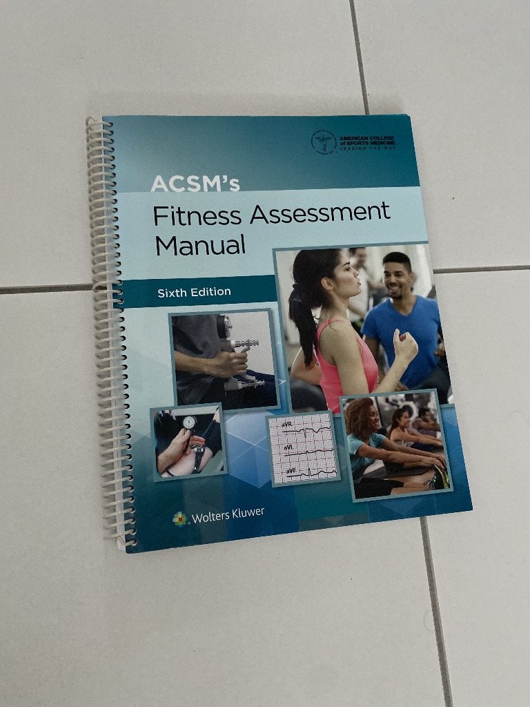 ACSM fitness assessment manual, Boeken, Ophalen of Verzenden, Zo goed als nieuw, Hoger Onderwijs, Wolters Kluwer