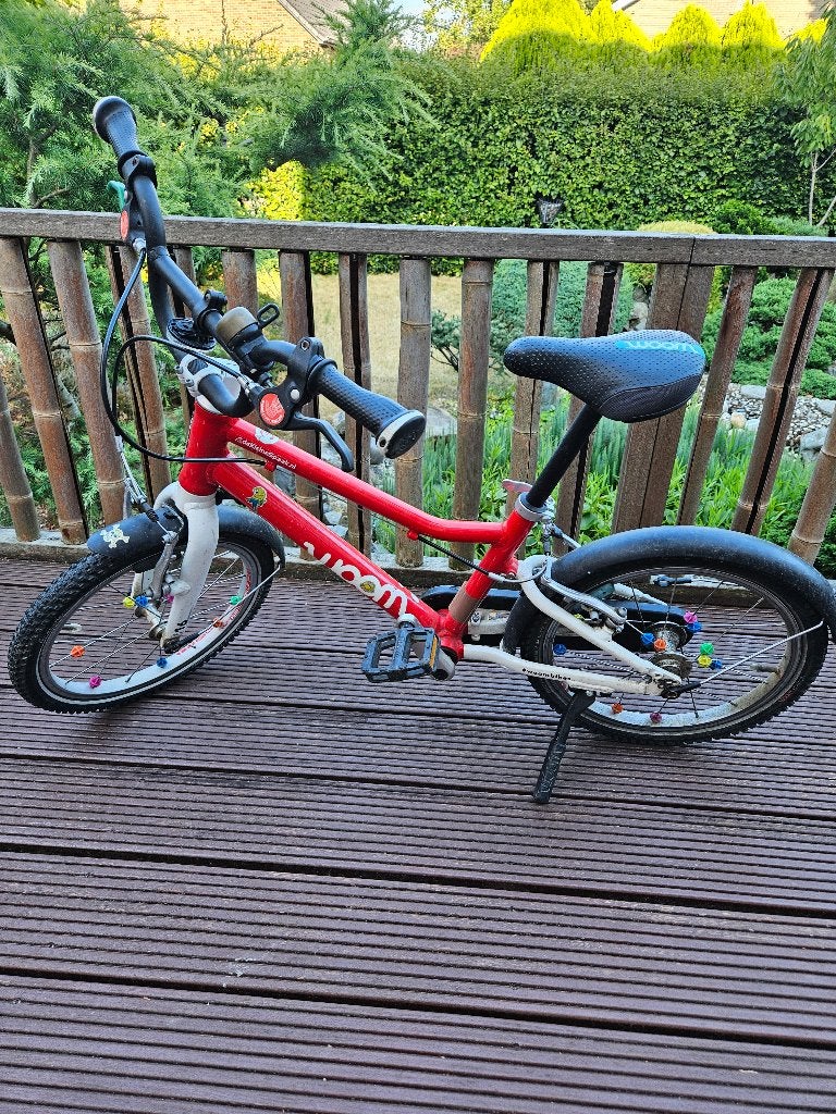 Woom 3 kinderfiets – rood – goede staat, Fietsen en Brommers, Fietsen | Kinderfietsjes, Ophalen, Gebruikt