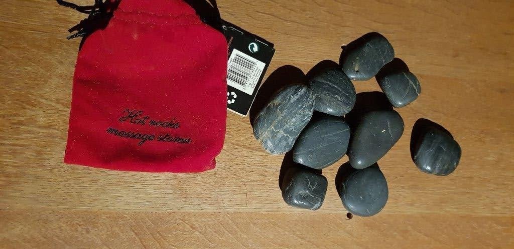 Hotstone stenen, Sport en Fitness, Massageproducten, Ophalen, Nieuw, Hotstone
