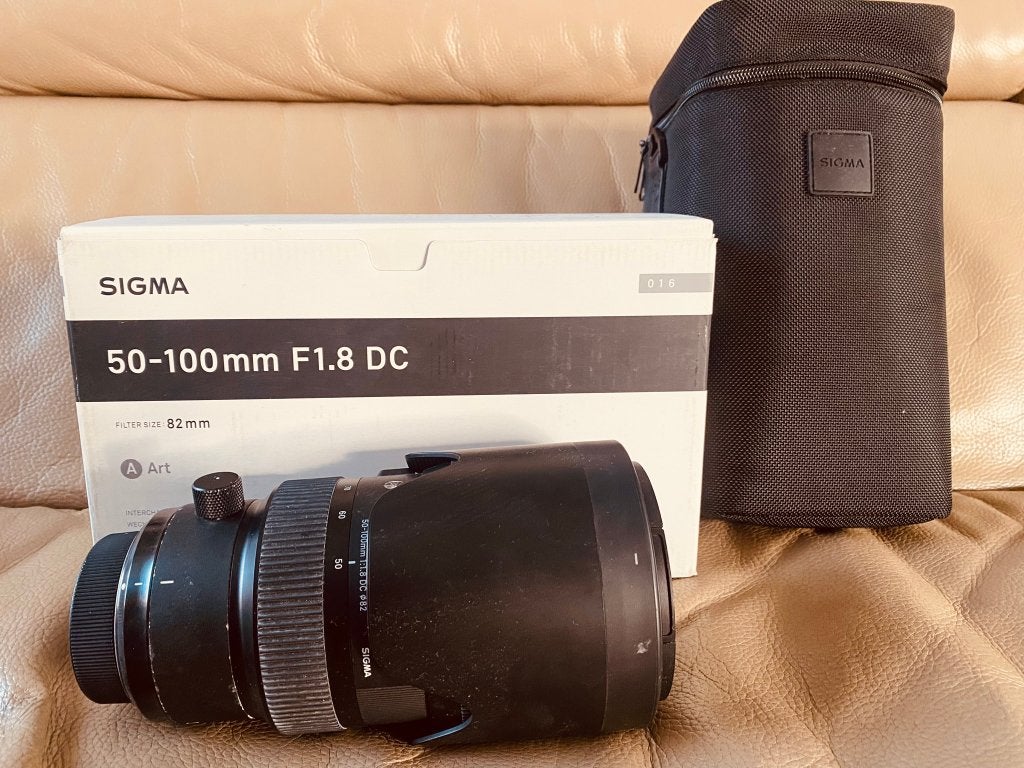 Sigma ART 50-100 f1.8 NIKON mount, Enlèvement, Utilisé, Téléobjectif, Zoom