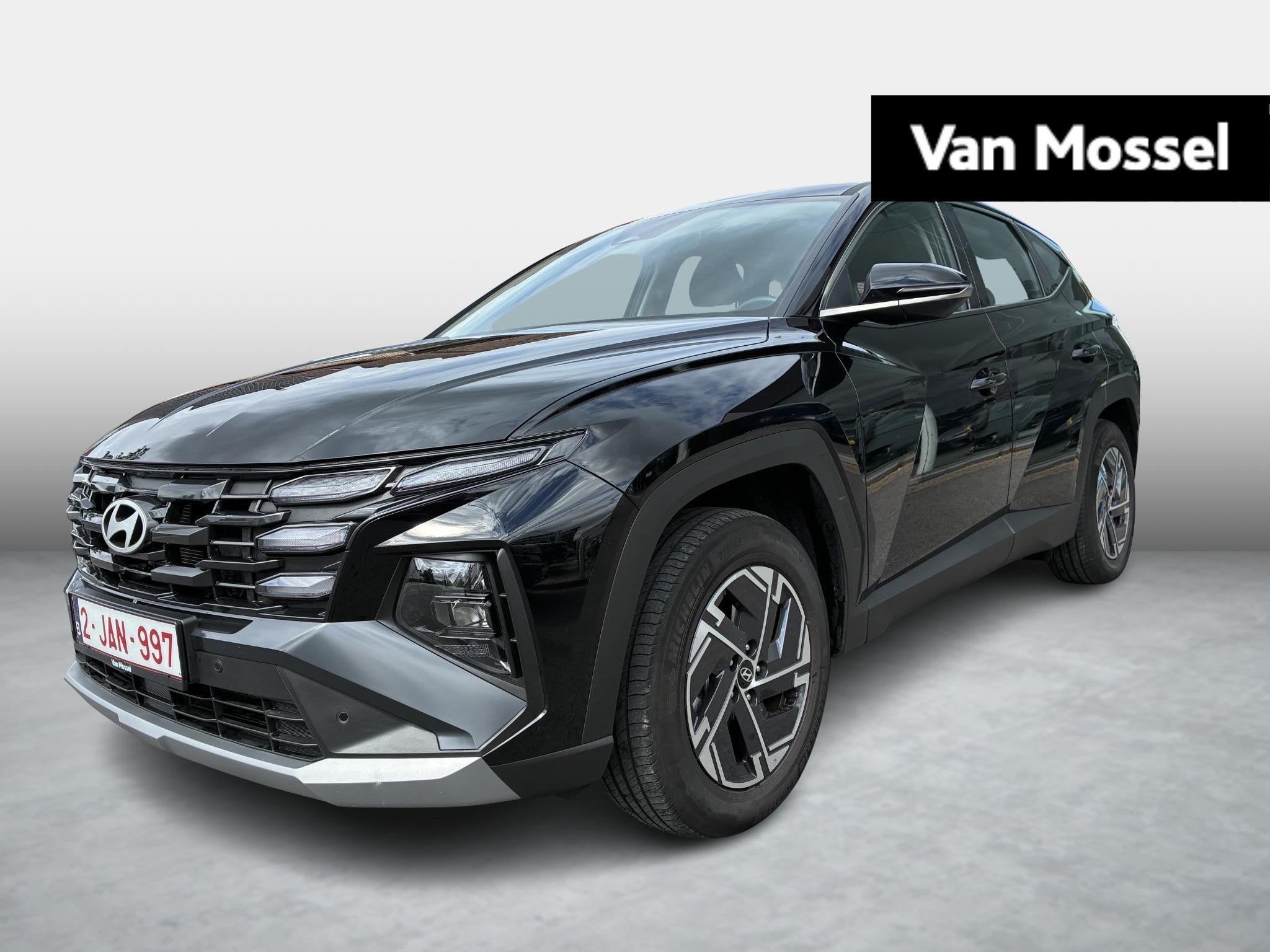 Hyundai Tucson TECHNO PLUG-IN HYBRID, Auto's, Hyundai, Dealer onderhouden, Stof, Gebruikt, Zwart