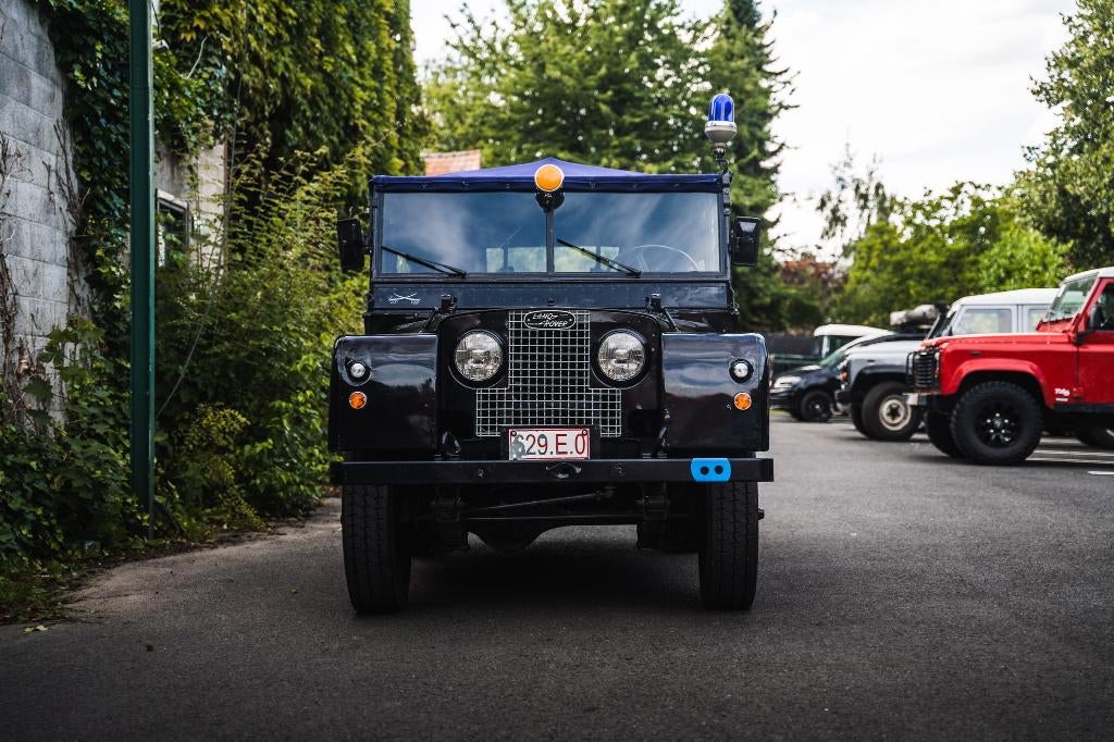 Land Rover SERIE 1 EX RIJKSWACHT, Autos, Achat, Attache-remorque, Entreprise, Bleu