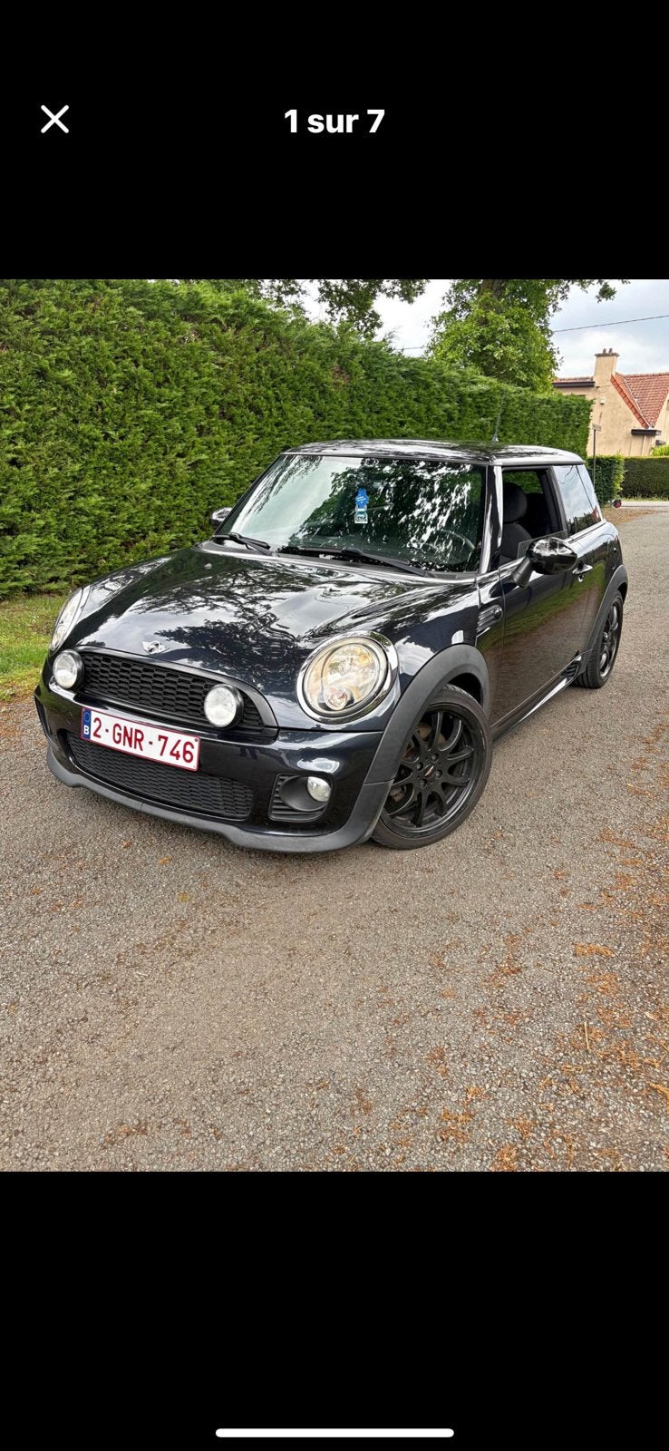 Mini Cooper D, Autos, Mini, Particulier, Cooper, Noir, Noir, Enlèvement