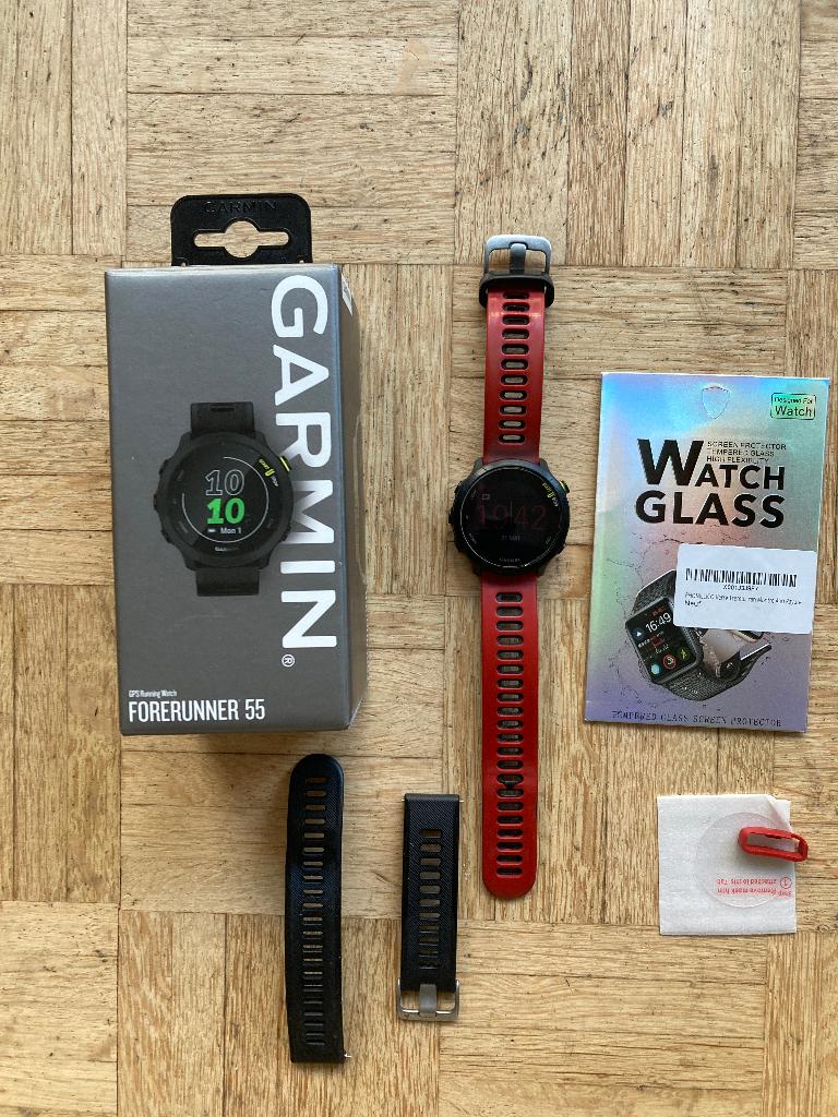 Forerunner 55, Étanche, Avancer d'un pas, Garmin, IOS