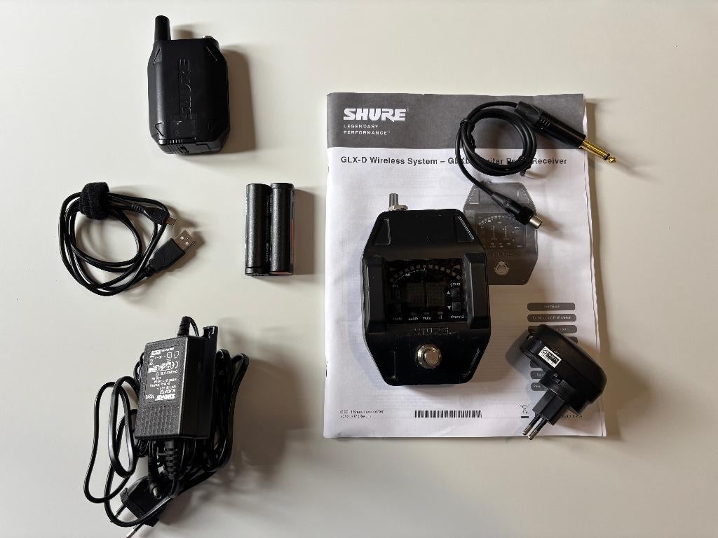 Shure GLXD16 - Wireless Guitar/Bass System, Ophalen, Gebruikt