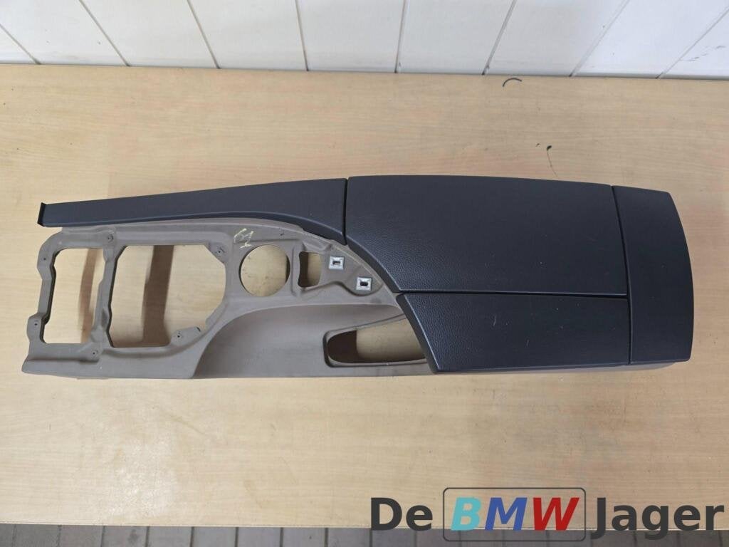 Middenconsole bruin / zwart BMW 5-serie E60 E61 51167034086, Gebruikt, Ophalen of Verzenden, BMW, BMW