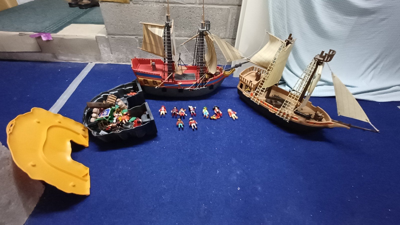 Piraten, Kinderen en Baby's, Ophalen
