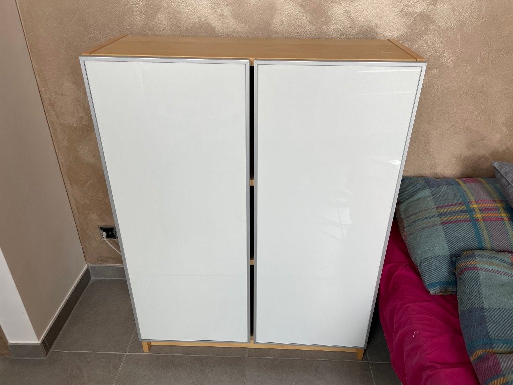 Ikea BILLY / MORLIDEN boekenkast, Ophalen, Met deur(en), 100 tot 150 cm, 50 tot 100 cm