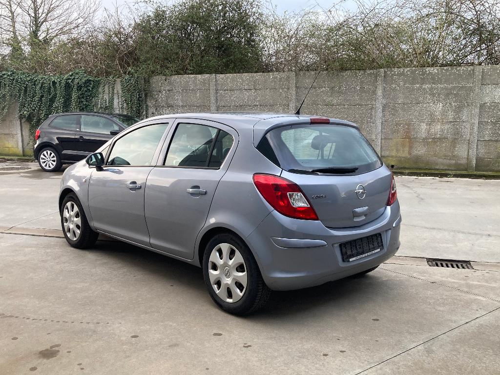 Opel Corsa 1.2 benzine 2010 met 123000km*airco*garantie*, Stof, 4 cilinders, Bedrijf, 59 kW