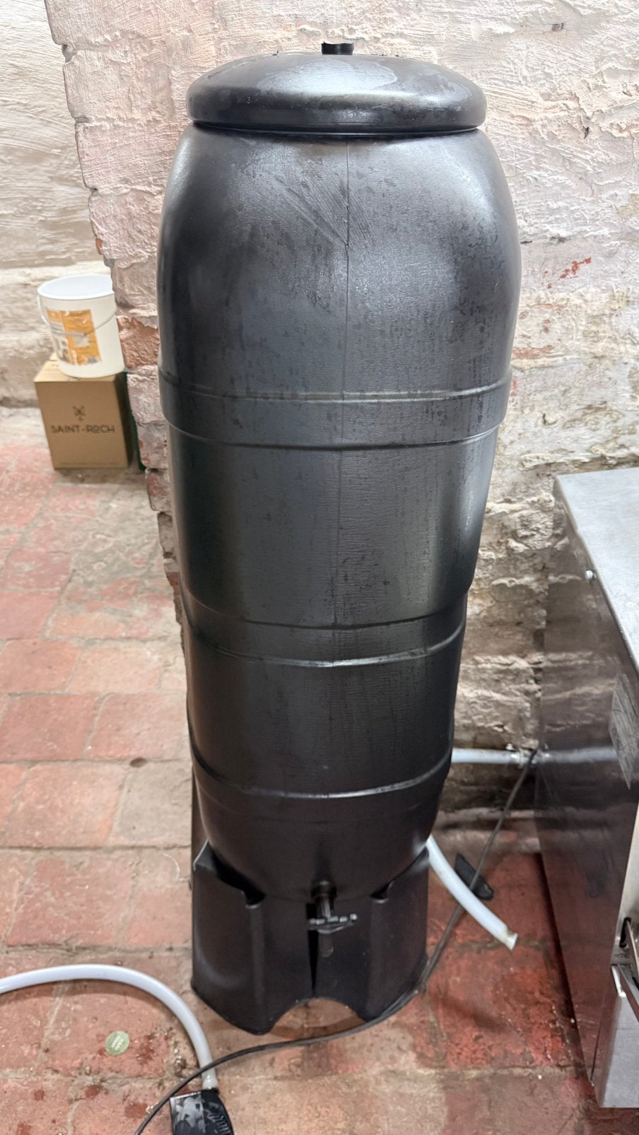 Waterton te koop 100L met kraantje, Enlèvement, Comme neuf