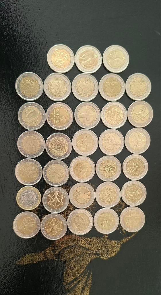 Lot de 33 pièces de 2€, Ophalen, 2 euro, Setje