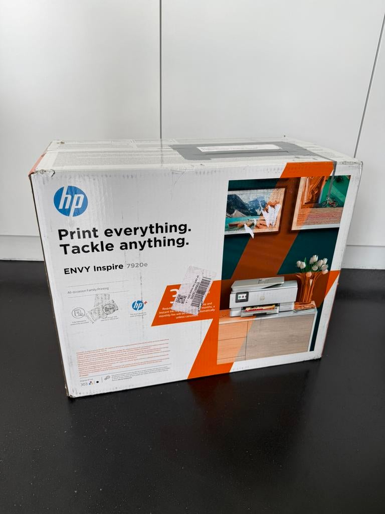 Printer HP Envy Inspire 7920e, Computers en Software, Kleur printen, Inkjetprinter, All-in-one, Nieuw