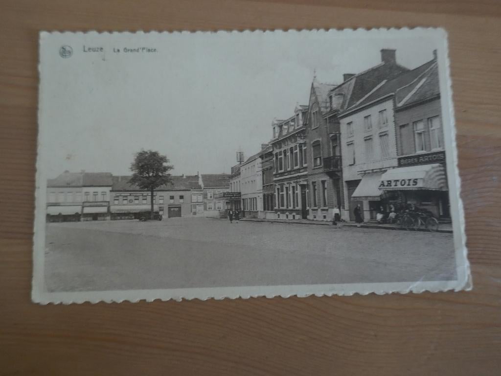 leuze  La Grand'Place, Envoi, Affranchie, Hainaut