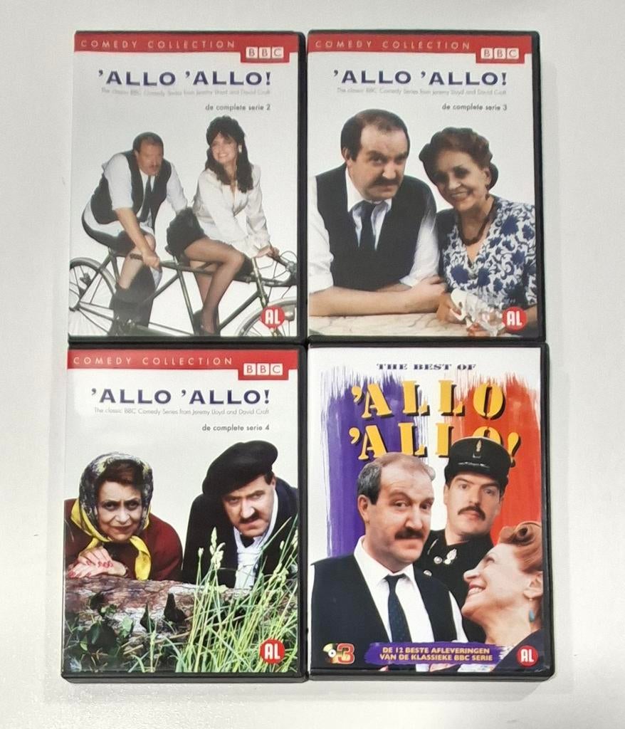 Allo Allo seizoen 2+3+4  - Allo Allo the Best of, Cd's en Dvd's, Ophalen of Verzenden, Boxset