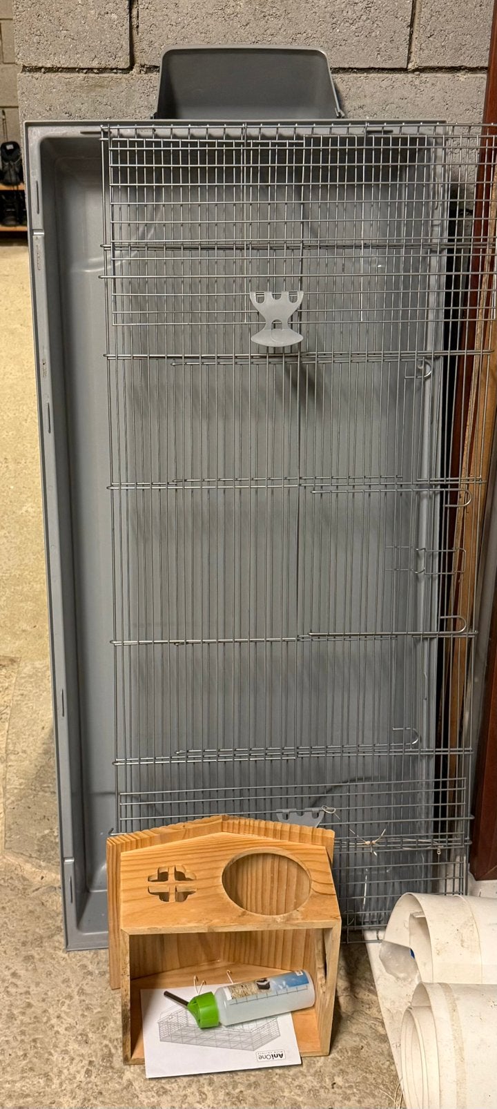 Grote kooi, kleine knaagdieren en accessoires, Kooi, Hamster, Ophalen, Minder dan 60 cm