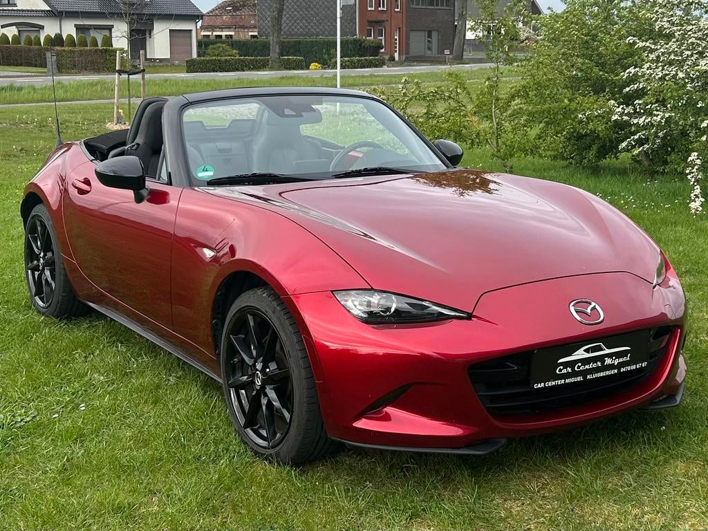 Mazda MX5 ND 2.0L 184PK, Autos, Mazda, Entreprise, Boîte manuelle, Entretenue par le concessionnaire, Noir
