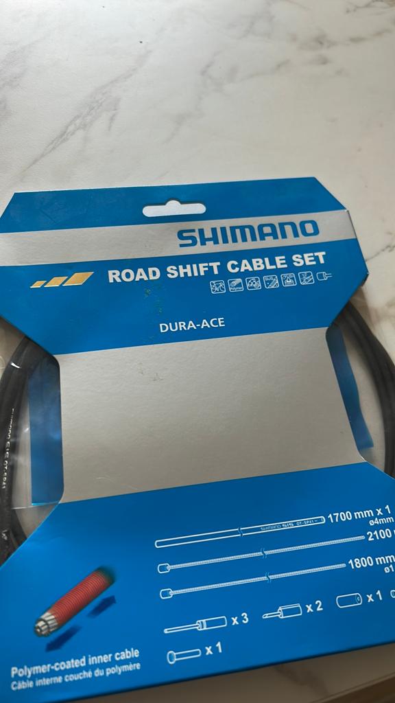Shimano Road shift cable set dura ace, Fietsen en Brommers, Ophalen