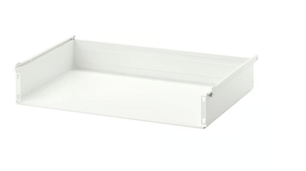 2 stuks - IKEA HJÄLPA Lade met front, wit, 80x55 cm, Huis en Inrichting, Ophalen, Nieuw, 50 tot 100 cm, Minder dan 100 cm