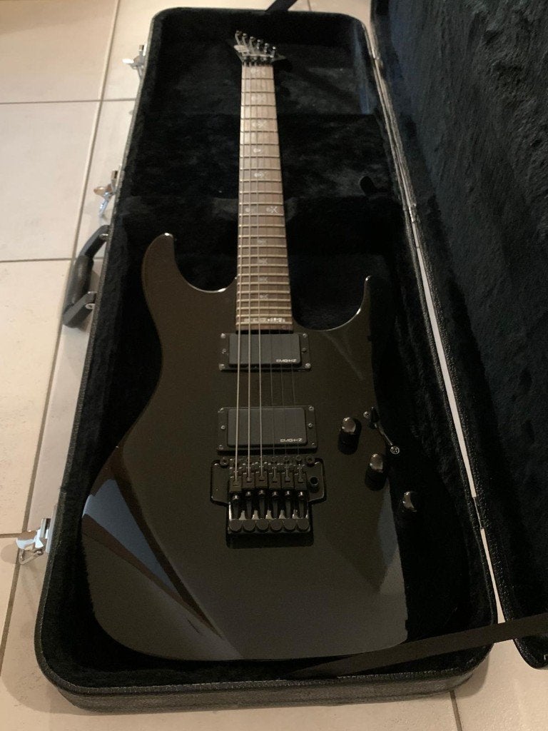 ESP LTD  KH-202   zwart Lim. Edition + versterker + ..., Muziek en Instrumenten, Versterkers | Bas en Gitaar, Ophalen, Zo goed als nieuw