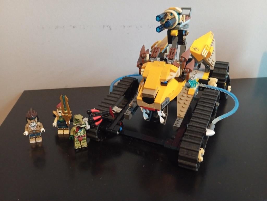 LEGO Legends of Chima 70005 Laval’s Royal Fighter - s/boîte, Enlèvement ou Envoi, Accessoires inclus, Lego, Ensemble complet