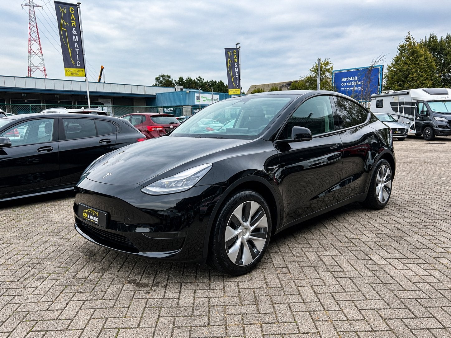 Y 300CV // 2025 // 400KM Autonomie // Garantie 2034…, Auto's, Bedrijf, 5 zetels, Model Y, Te koop