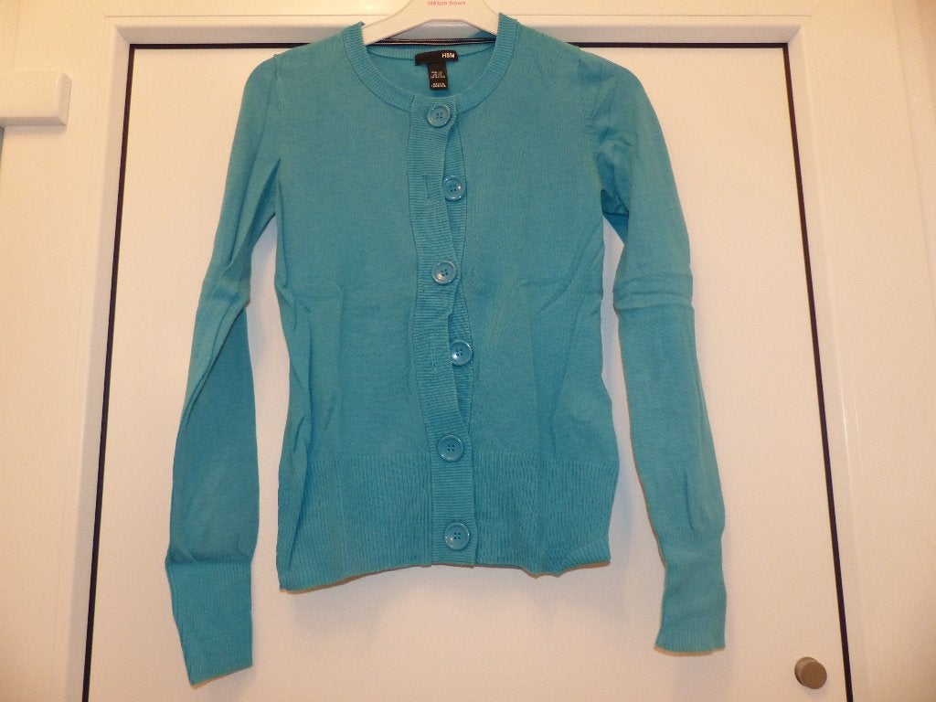 Pull bleu clair H&M - taille XS, Vêtements | Femmes, Vestes & Costumes, Enlèvement ou Envoi, Comme neuf, Taille 34 (XS) ou plus petite