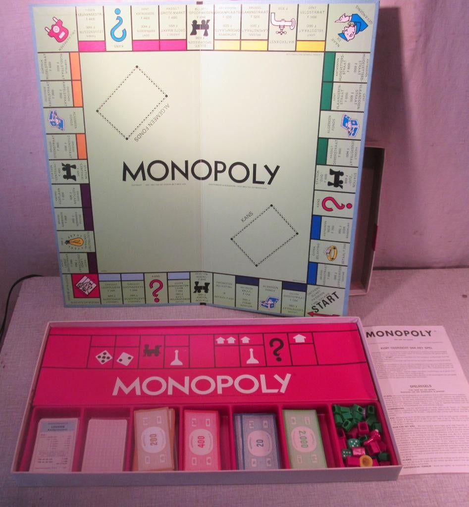 Prima Belgische Monopoly, Ophalen of Verzenden, Zo goed als nieuw