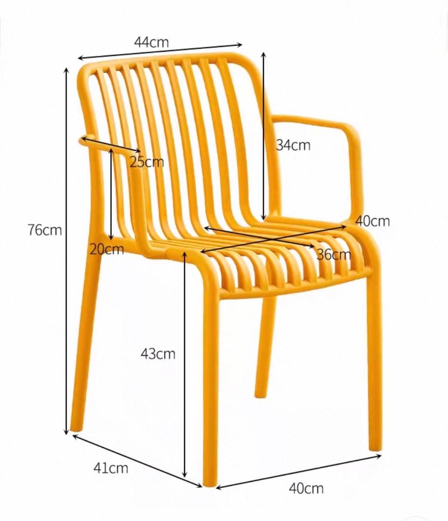 Terras stoelen, Tuin en Terras, Ophalen, Nieuw, Stapelbaar