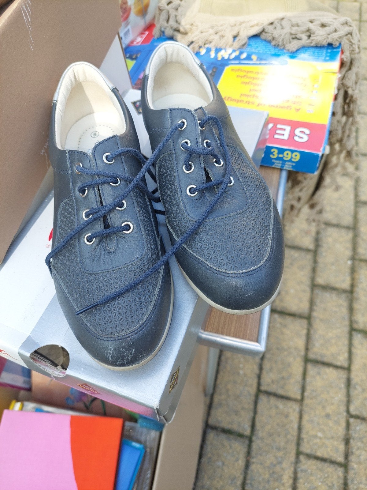 mocassins schoenen gore-tex, Ophalen