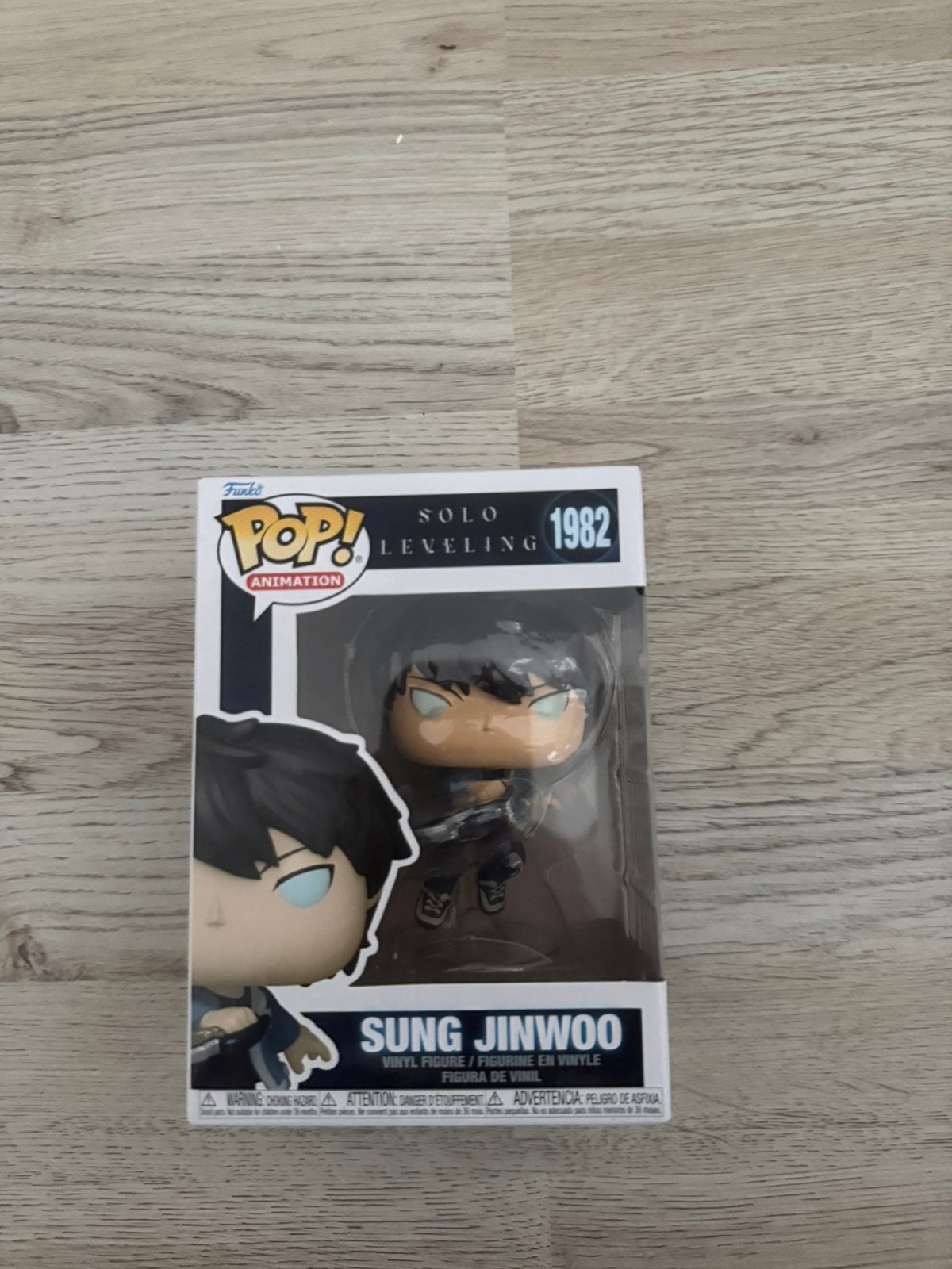 Sung Jin Woo Funko Pop 1982, Enlèvement, Comme neuf