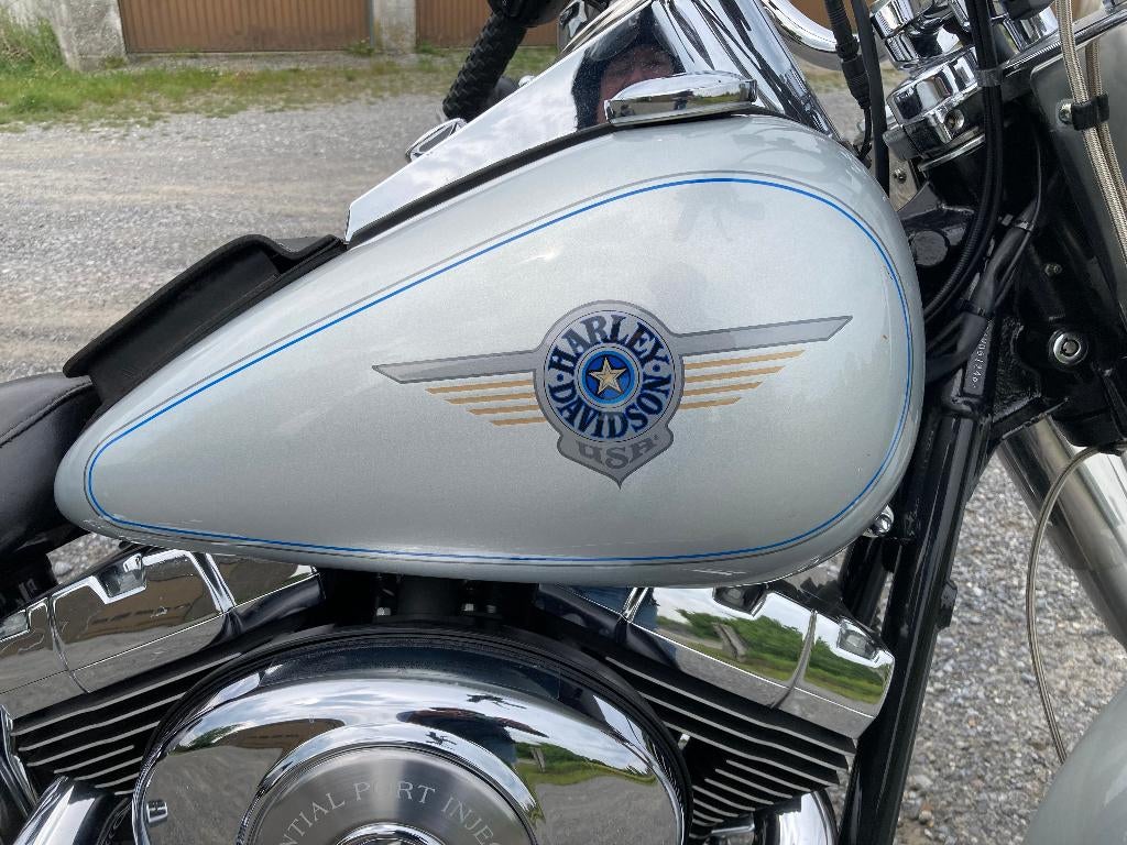 Harley-Davidson Fat Boy 2004 FLSTFI 1450, Motos, Motos | Harley-Davidson, Particulier, Autre, plus de 35 kW, 2 cylindres, Permis Moto A