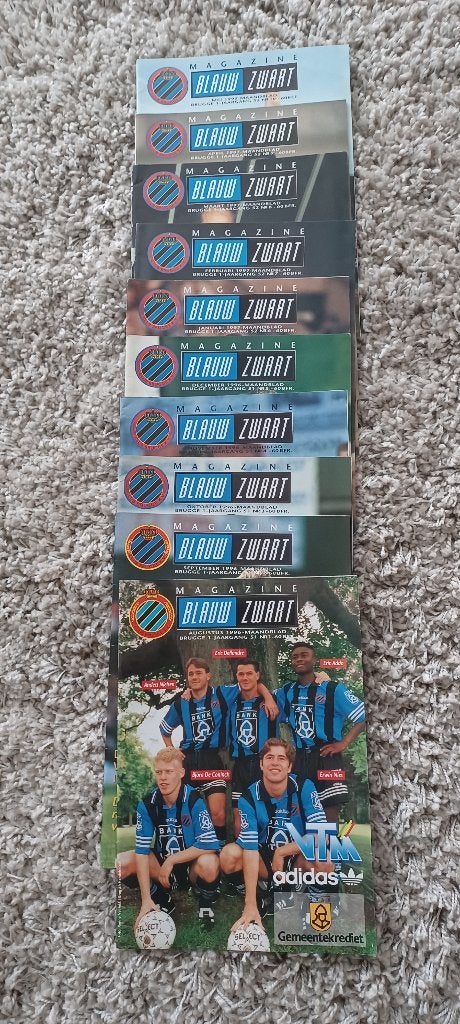 PROGRAMMABOEKJES CLUB BRUGGE, Ophalen of Verzenden, Zo goed als nieuw, Boek of Tijdschrift
