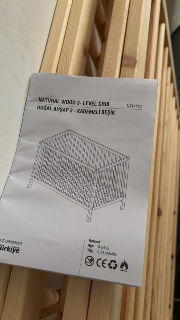 Baby bedje met matrass inbegrepen, Enlèvement, Comme neuf