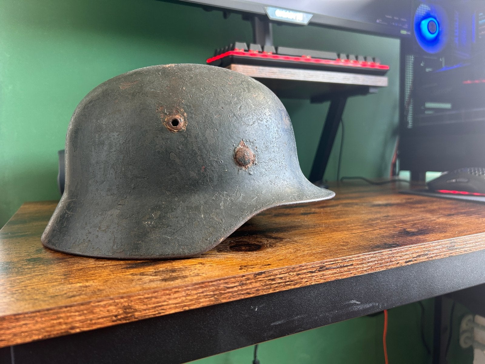 Casque allemand M35, Collections, Enlèvement ou Envoi