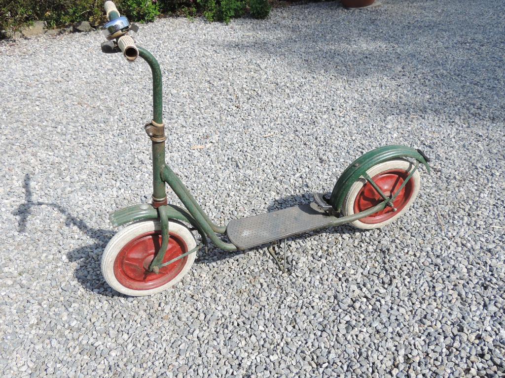 Trottinette Vintage, Fietsen en Brommers, Steps, Gebruikt, Gewone step, Ophalen