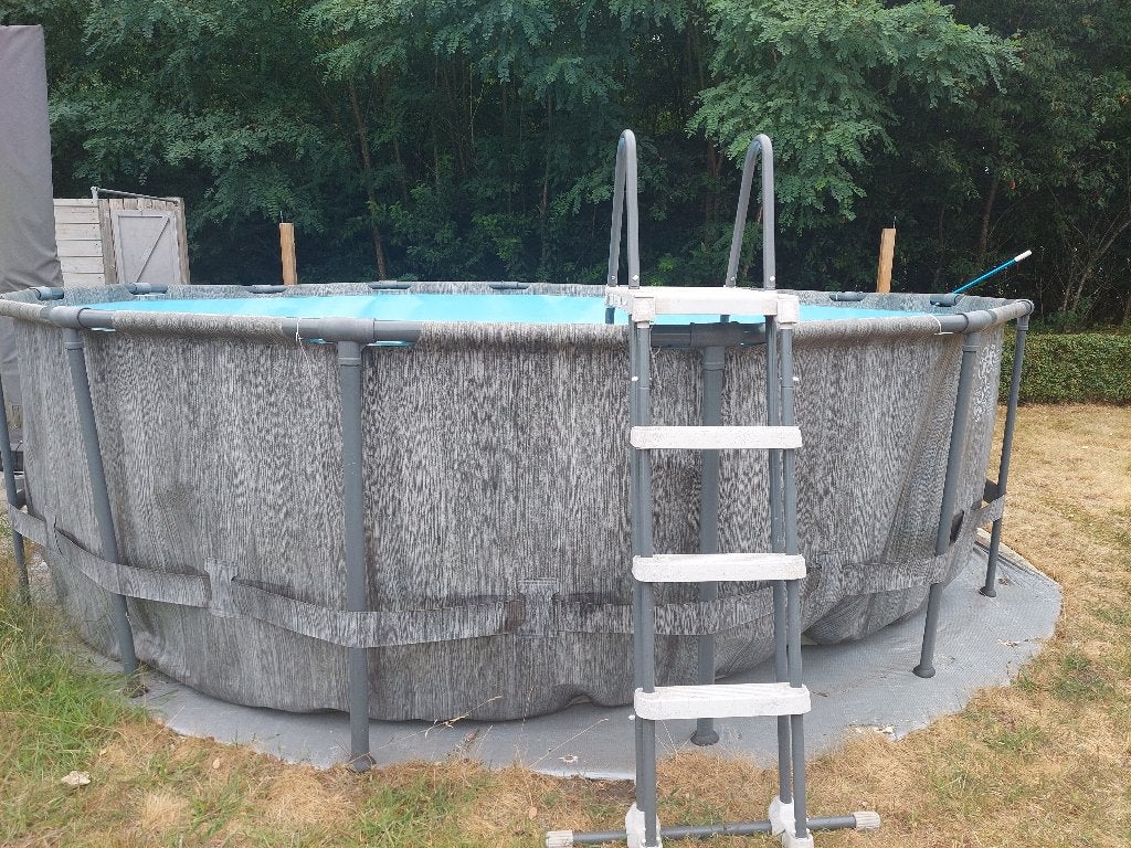 Zwembad met zandfilter, Rond, Enlèvement, Utilisé, Piscines hors sol