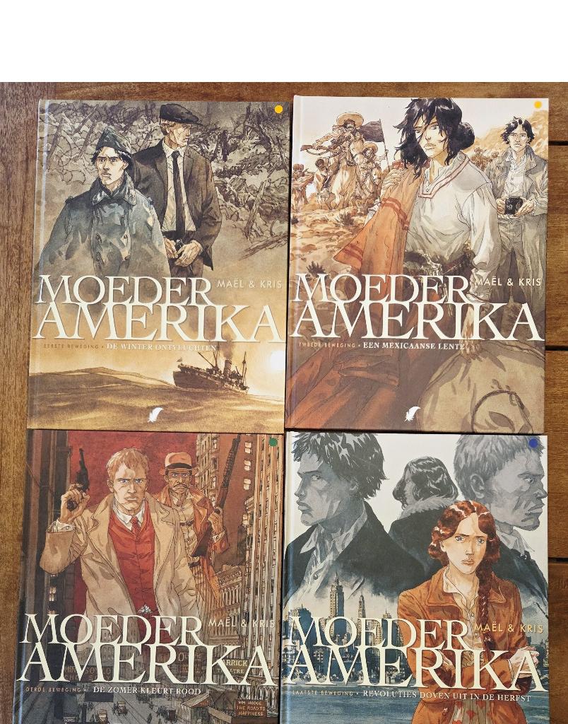 strip: Reeks Moeder Amerika, Livres, BD, Série complète ou Série, Comme neuf, Enlèvement, Maël - Kris