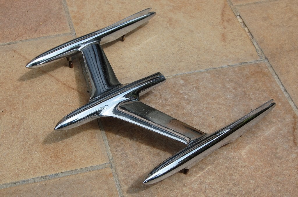 hood ornament embleem Oldsmobile 1955 USA Oldtime, Ophalen of Verzenden