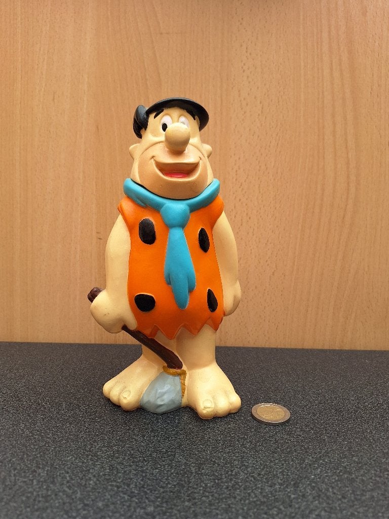 Figurine Flintstones / Pierrafeu bouteille bain mousse, Enlèvement ou Envoi, Utilisé