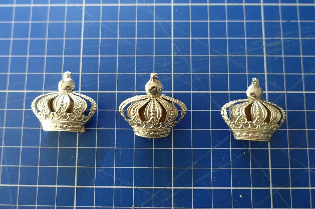 ABL #62 - ZILVEREN KROONTJE, Verzamelen, Militaria | Algemeen, Ophalen of Verzenden, Embleem of Badge